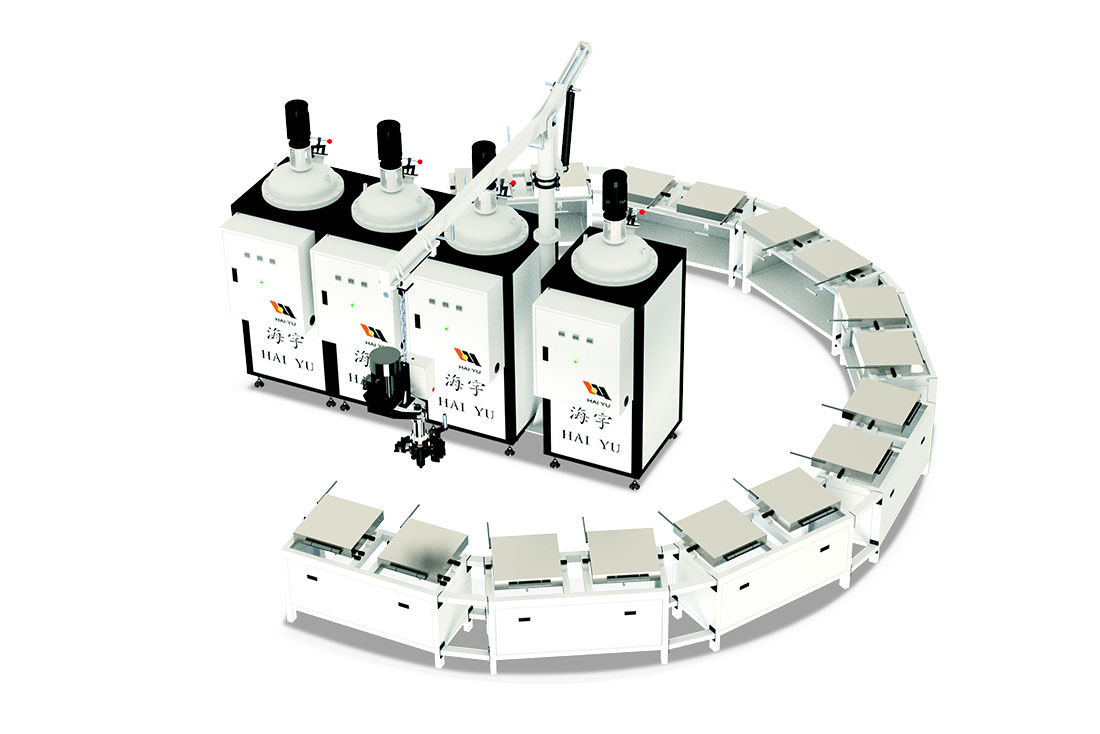  HY-SP3I1-120M/250M手動(dòng)方向盤聚氨酯澆注機(jī)
