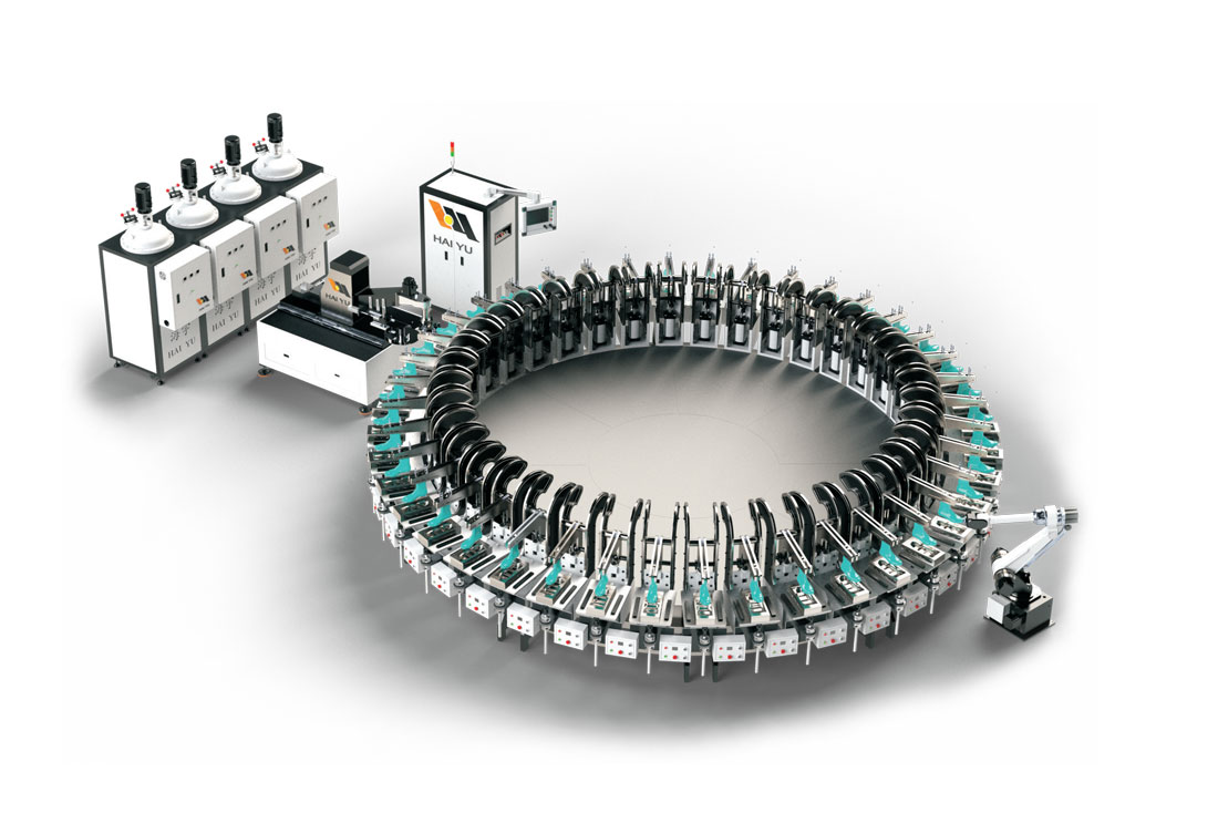  HY-DP3I1-120A/250A全自動(dòng)圓盤聚氨酯澆注機(jī)